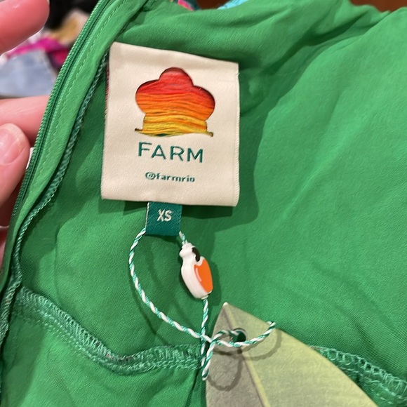 Farm Rio Puff Sleeve Midi Dress - Picture 3 of 9